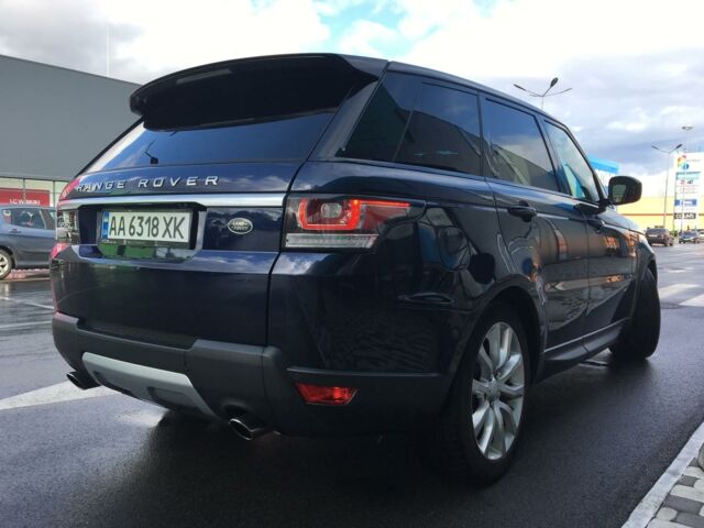 Синій Ленд Ровер Range Rover Sport, об'ємом двигуна 3 л та пробігом 58 тис. км за 43000 $, фото 12 на Automoto.ua