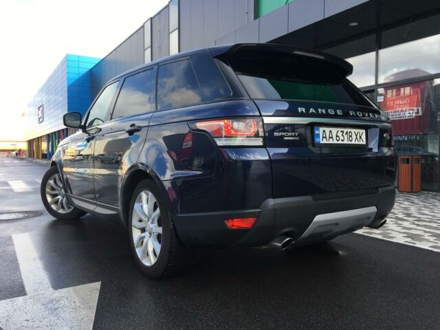 Синій Ленд Ровер Range Rover Sport, об'ємом двигуна 3 л та пробігом 58 тис. км за 43000 $, фото 8 на Automoto.ua