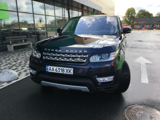 Синій Ленд Ровер Range Rover Sport, об'ємом двигуна 3 л та пробігом 58 тис. км за 43000 $, фото 15 на Automoto.ua