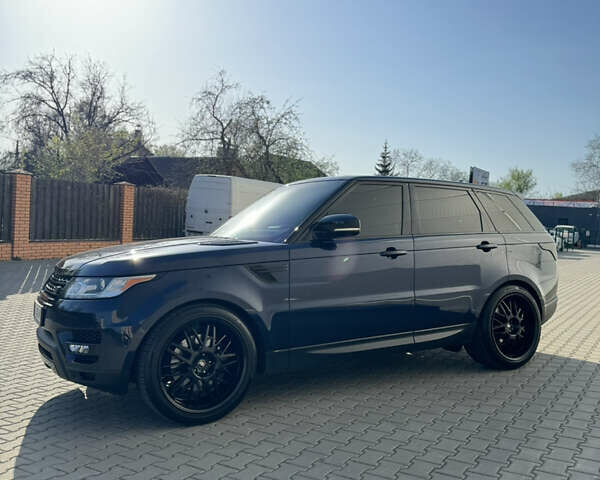 Синій Ленд Ровер Range Rover Sport, об'ємом двигуна 3 л та пробігом 188 тис. км за 31900 $, фото 16 на Automoto.ua