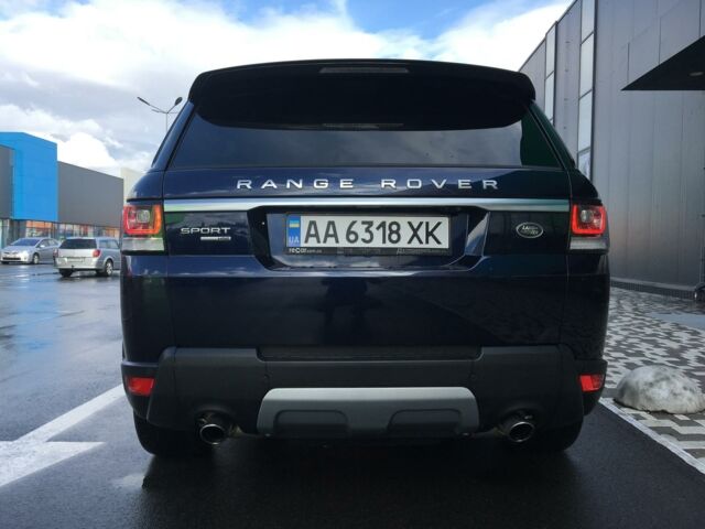 Синій Ленд Ровер Range Rover Sport, об'ємом двигуна 3 л та пробігом 58 тис. км за 43000 $, фото 10 на Automoto.ua