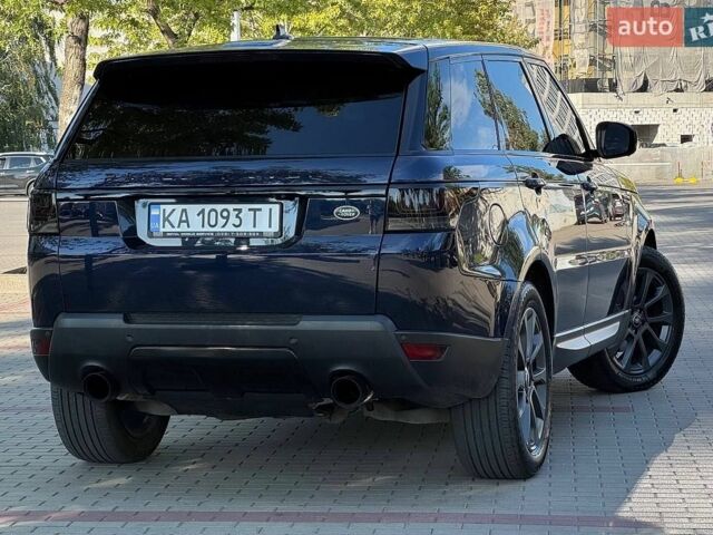 Синий Ленд Ровер Рендж Ровер Спорт, объемом двигателя 3 л и пробегом 227 тыс. км за 23500 $, фото 5 на Automoto.ua