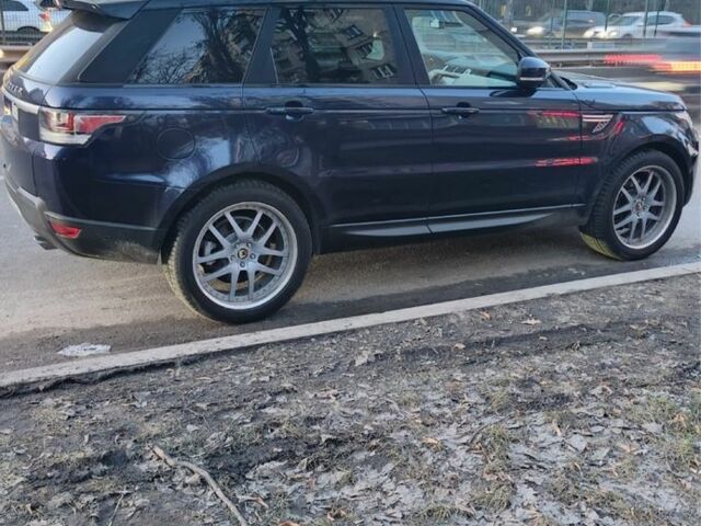 Синий Ленд Ровер Рендж Ровер Спорт, объемом двигателя 3 л и пробегом 117 тыс. км за 30000 $, фото 5 на Automoto.ua