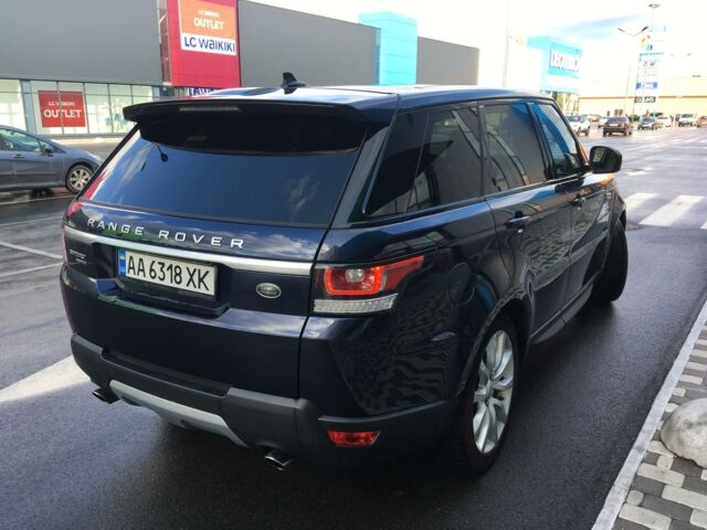 Синій Ленд Ровер Range Rover Sport, об'ємом двигуна 3 л та пробігом 58 тис. км за 43000 $, фото 11 на Automoto.ua