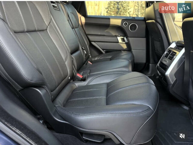 Синий Ленд Ровер Рендж Ровер Спорт, объемом двигателя 2.99 л и пробегом 229 тыс. км за 26999 $, фото 12 на Automoto.ua