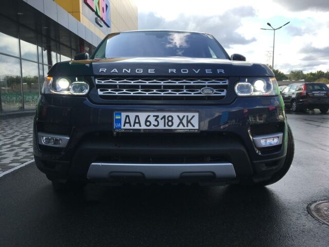 Синій Ленд Ровер Range Rover Sport, об'ємом двигуна 3 л та пробігом 58 тис. км за 43000 $, фото 3 на Automoto.ua
