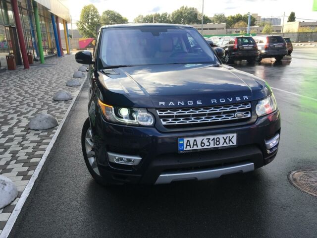 Синій Ленд Ровер Range Rover Sport, об'ємом двигуна 3 л та пробігом 58 тис. км за 43000 $, фото 1 на Automoto.ua