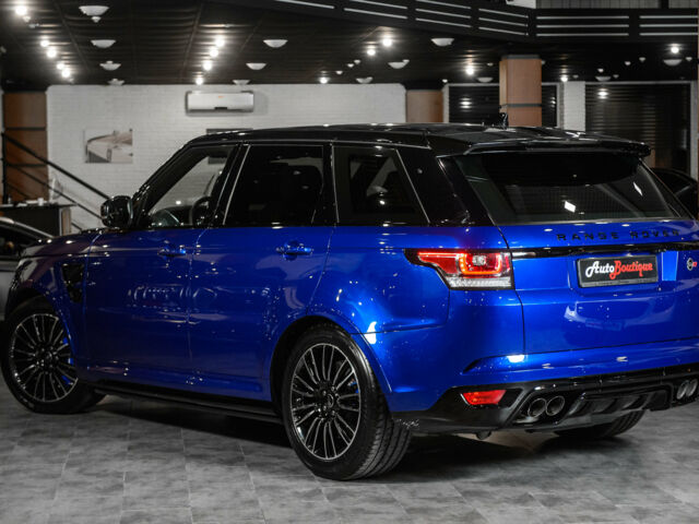 Синій Ленд Ровер Range Rover Sport, об'ємом двигуна 3 л та пробігом 30 тис. км за 69500 $, фото 2 на Automoto.ua
