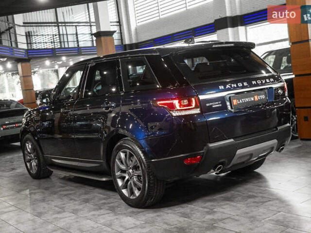 Синий Ленд Ровер Рендж Ровер Спорт, объемом двигателя 2.99 л и пробегом 117 тыс. км за 34500 $, фото 16 на Automoto.ua