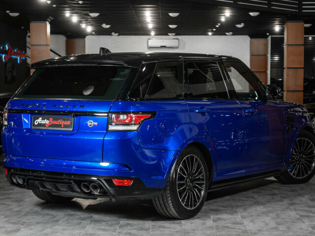 Синій Ленд Ровер Range Rover Sport, об'ємом двигуна 3 л та пробігом 30 тис. км за 69500 $, фото 8 на Automoto.ua