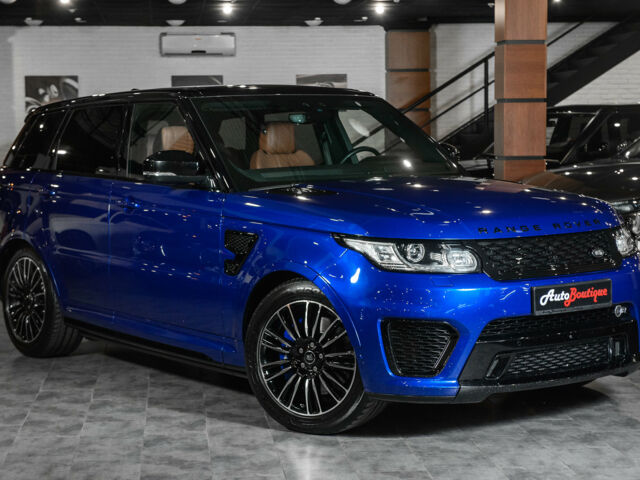 Синій Ленд Ровер Range Rover Sport, об'ємом двигуна 3 л та пробігом 30 тис. км за 69500 $, фото 7 на Automoto.ua