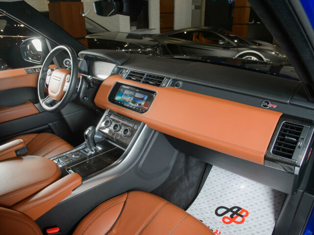 Синій Ленд Ровер Range Rover Sport, об'ємом двигуна 3 л та пробігом 30 тис. км за 69500 $, фото 24 на Automoto.ua