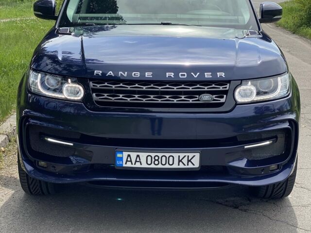Синій Ленд Ровер Range Rover Sport, об'ємом двигуна 3 л та пробігом 170 тис. км за 30000 $, фото 16 на Automoto.ua