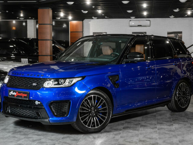Синій Ленд Ровер Range Rover Sport, об'ємом двигуна 3 л та пробігом 30 тис. км за 69500 $, фото 1 на Automoto.ua
