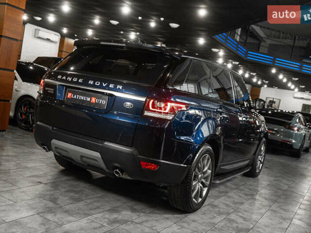 Ленд Ровер Рендж Ровер Спорт 2017 в Одессе на Automoto.ua Синий Ленд Ровер Рендж Ровер Спорт, объемом двигателя 2.99 л и пробегом 117 тыс. км за 35900 $, фото 11 на Automoto.ua