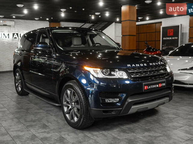 Ленд Ровер Рендж Ровер Спорт 2017 в Одессе на Automoto.ua Синий Ленд Ровер Рендж Ровер Спорт, объемом двигателя 2.99 л и пробегом 117 тыс. км за 35900 $, фото 5 на Automoto.ua