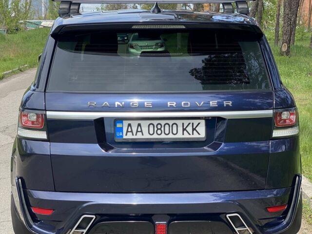 Синій Ленд Ровер Range Rover Sport, об'ємом двигуна 3 л та пробігом 170 тис. км за 30000 $, фото 11 на Automoto.ua