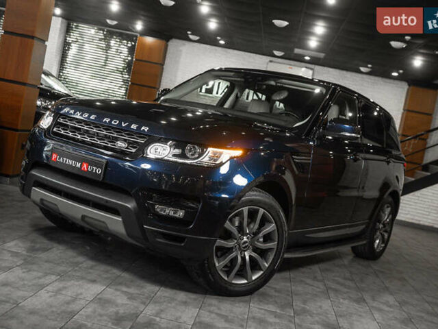 Синий Ленд Ровер Рендж Ровер Спорт, объемом двигателя 2.99 л и пробегом 117 тыс. км за 34500 $, фото 20 на Automoto.ua