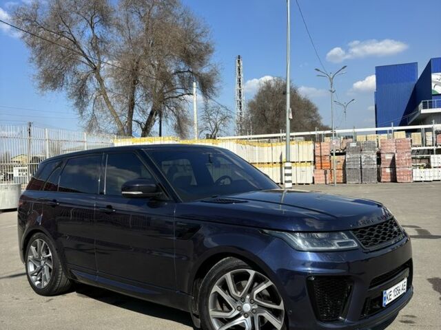 Синий Ленд Ровер Рендж Ровер Спорт, объемом двигателя 3 л и пробегом 154 тыс. км за 35999 $, фото 1 на Automoto.ua