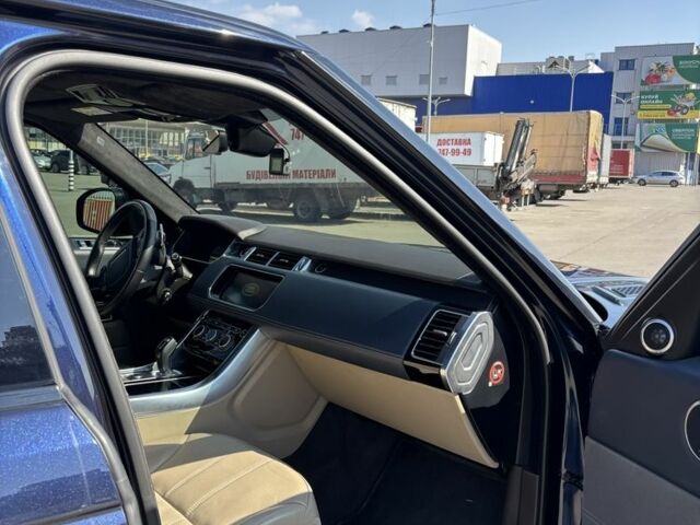 Синий Ленд Ровер Рендж Ровер Спорт, объемом двигателя 3 л и пробегом 154 тыс. км за 35999 $, фото 3 на Automoto.ua