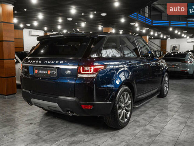 Ленд Ровер Рендж Ровер Спорт 2017 в Одессе на Automoto.ua Синий Ленд Ровер Рендж Ровер Спорт, объемом двигателя 2.99 л и пробегом 117 тыс. км за 35900 $, фото 9 на Automoto.ua