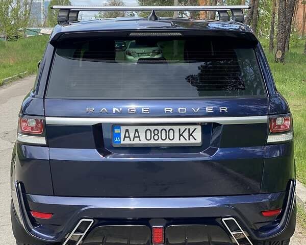 Синій Ленд Ровер Range Rover Sport, об'ємом двигуна 3 л та пробігом 155 тис. км за 38000 $, фото 11 на Automoto.ua