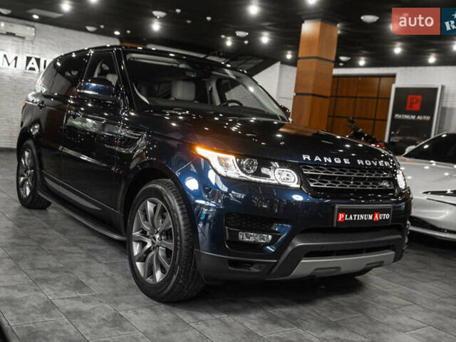 Синий Ленд Ровер Рендж Ровер Спорт, объемом двигателя 2.99 л и пробегом 117 тыс. км за 34500 $, фото 7 на Automoto.ua