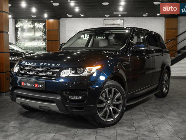 Синий Ленд Ровер Рендж Ровер Спорт, объемом двигателя 2.99 л и пробегом 117 тыс. км за 34500 $, фото 18 на Automoto.ua