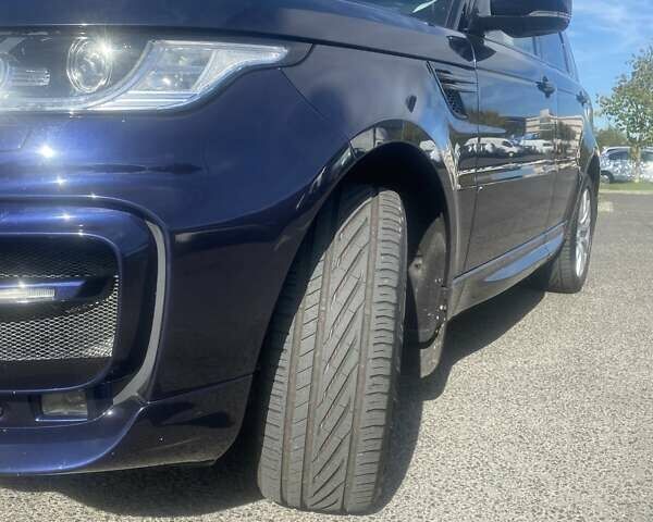 Синій Ленд Ровер Range Rover Sport, об'ємом двигуна 3 л та пробігом 155 тис. км за 38000 $, фото 6 на Automoto.ua