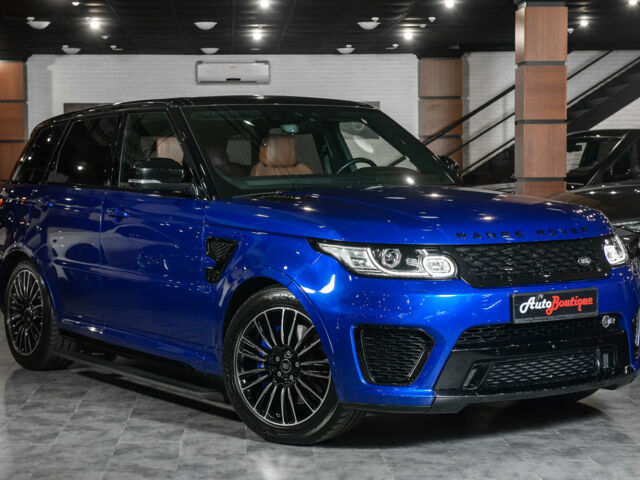 Синій Ленд Ровер Range Rover Sport, об'ємом двигуна 3 л та пробігом 30 тис. км за 69500 $, фото 6 на Automoto.ua