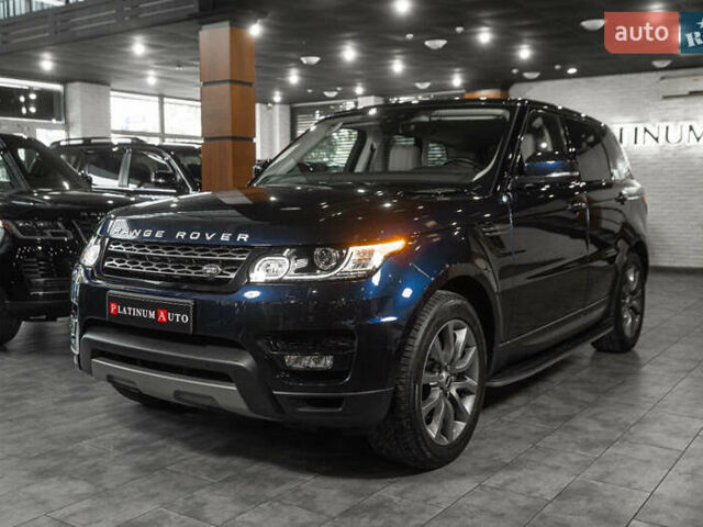 Ленд Ровер Рендж Ровер Спорт 2017 в Одессе на Automoto.ua Синий Ленд Ровер Рендж Ровер Спорт, объемом двигателя 2.99 л и пробегом 117 тыс. км за 35900 $, фото 2 на Automoto.ua