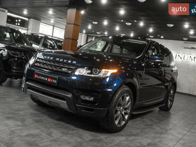 Синий Ленд Ровер Рендж Ровер Спорт, объемом двигателя 2.99 л и пробегом 117 тыс. км за 34500 $, фото 3 на Automoto.ua