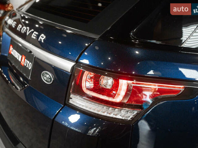 Синий Ленд Ровер Рендж Ровер Спорт, объемом двигателя 2.99 л и пробегом 117 тыс. км за 34500 $, фото 12 на Automoto.ua