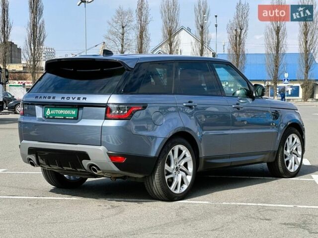 Синій Ленд Ровер Range Rover Sport, об'ємом двигуна 2 л та пробігом 138 тис. км за 35900 $, фото 9 на Automoto.ua