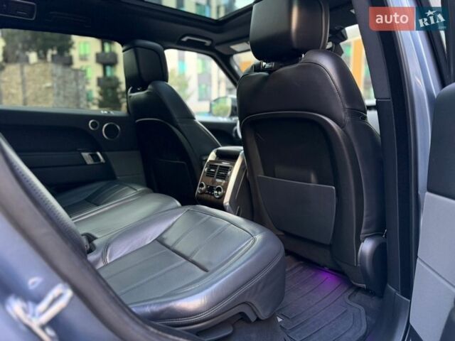 Синій Ленд Ровер Range Rover Sport, об'ємом двигуна 3 л та пробігом 113 тис. км за 45000 $, фото 16 на Automoto.ua