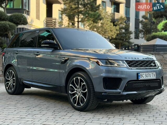 Синій Ленд Ровер Range Rover Sport, об'ємом двигуна 3 л та пробігом 113 тис. км за 45000 $, фото 2 на Automoto.ua