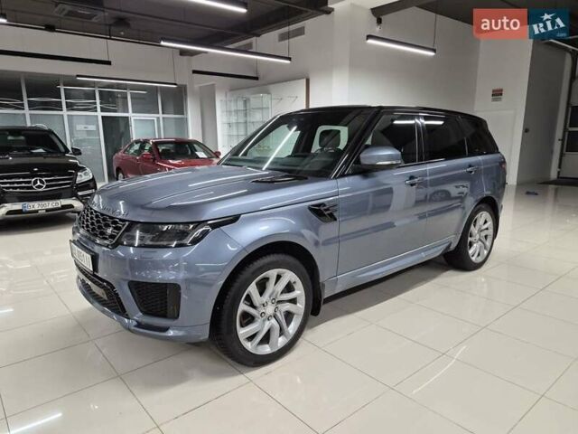 Синій Ленд Ровер Range Rover Sport, об'ємом двигуна 2.99 л та пробігом 171 тис. км за 43500 $, фото 1 на Automoto.ua