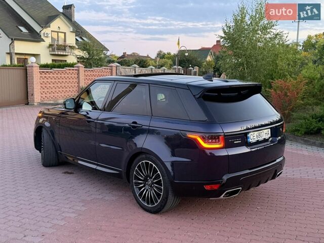 Синій Ленд Ровер Range Rover Sport, об'ємом двигуна 3 л та пробігом 84 тис. км за 48000 $, фото 5 на Automoto.ua