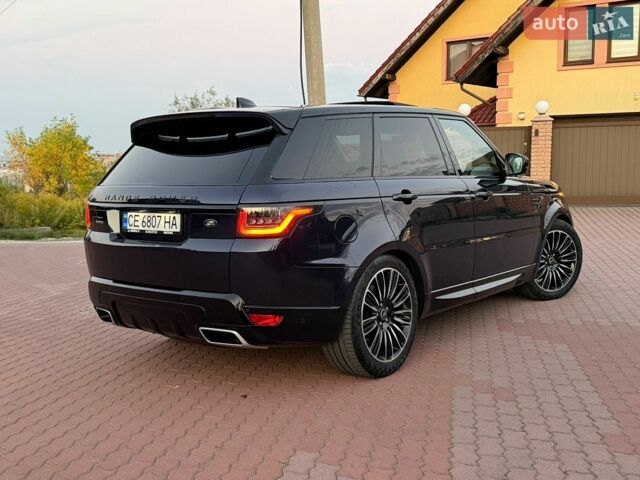 Синій Ленд Ровер Range Rover Sport, об'ємом двигуна 3 л та пробігом 84 тис. км за 48000 $, фото 8 на Automoto.ua