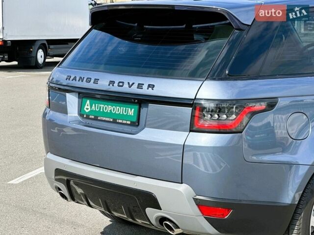 Синій Ленд Ровер Range Rover Sport, об'ємом двигуна 2 л та пробігом 138 тис. км за 35900 $, фото 11 на Automoto.ua