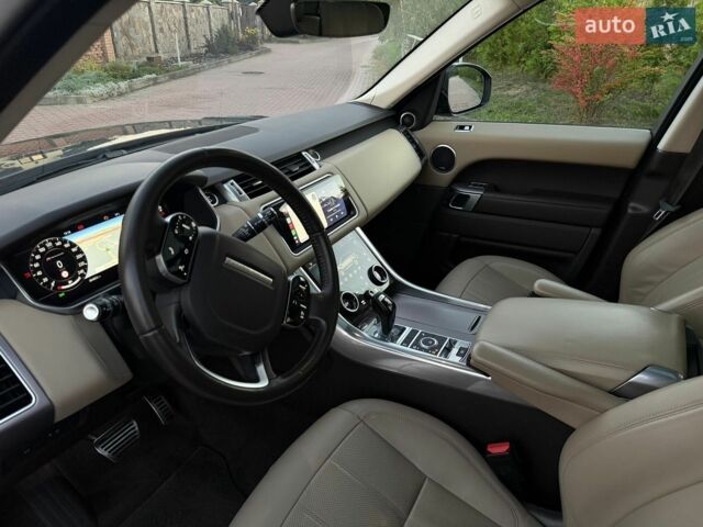 Синій Ленд Ровер Range Rover Sport, об'ємом двигуна 3 л та пробігом 84 тис. км за 48000 $, фото 12 на Automoto.ua