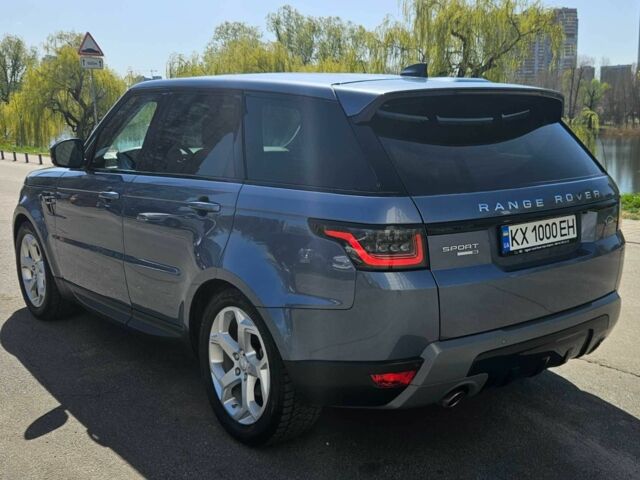 Синій Ленд Ровер Range Rover Sport, об'ємом двигуна 2 л та пробігом 160 тис. км за 32121 $, фото 13 на Automoto.ua
