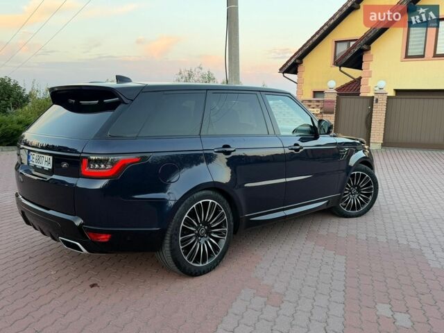 Синій Ленд Ровер Range Rover Sport, об'ємом двигуна 3 л та пробігом 84 тис. км за 48000 $, фото 4 на Automoto.ua
