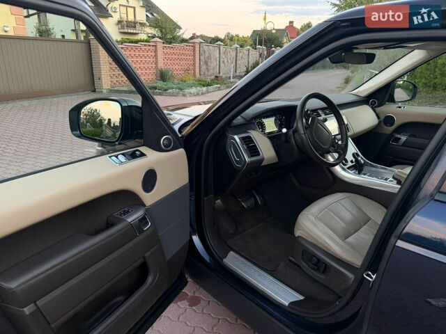 Синій Ленд Ровер Range Rover Sport, об'ємом двигуна 3 л та пробігом 84 тис. км за 48000 $, фото 11 на Automoto.ua