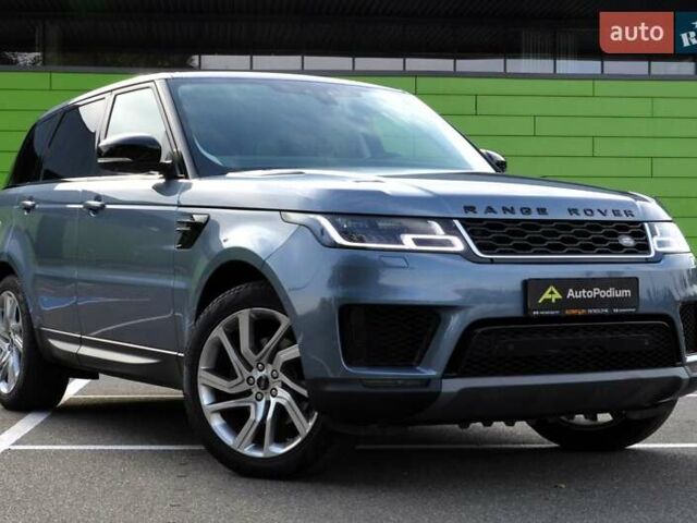 Синій Ленд Ровер Range Rover Sport, об'ємом двигуна 2 л та пробігом 138 тис. км за 37500 $, фото 1 на Automoto.ua