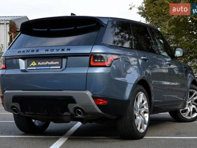 Синій Ленд Ровер Range Rover Sport, об'ємом двигуна 2 л та пробігом 138 тис. км за 37500 $, фото 9 на Automoto.ua