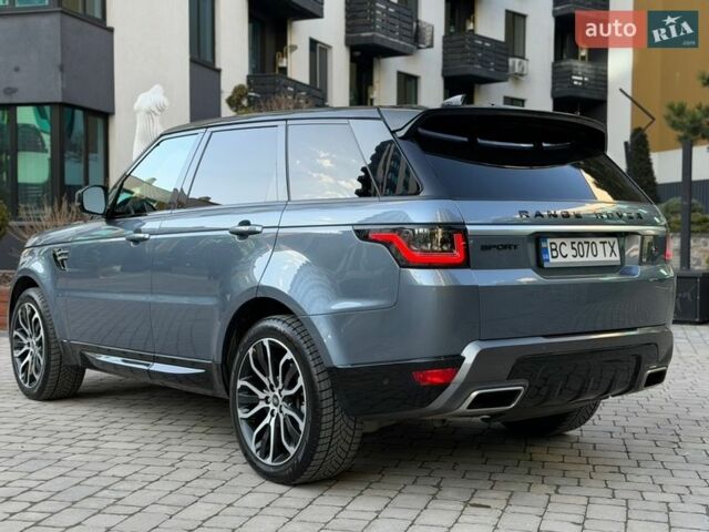 Синій Ленд Ровер Range Rover Sport, об'ємом двигуна 3 л та пробігом 113 тис. км за 45000 $, фото 27 на Automoto.ua