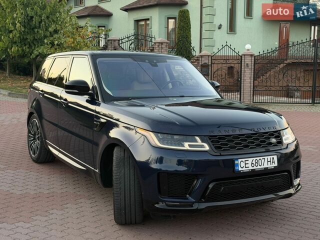 Синій Ленд Ровер Range Rover Sport, об'ємом двигуна 3 л та пробігом 84 тис. км за 48000 $, фото 2 на Automoto.ua