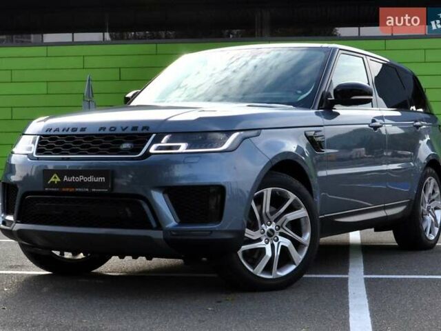 Синий Ленд Ровер Рендж Ровер Спорт, объемом двигателя 2 л и пробегом 138 тыс. км за 37999 $, фото 6 на Automoto.ua
