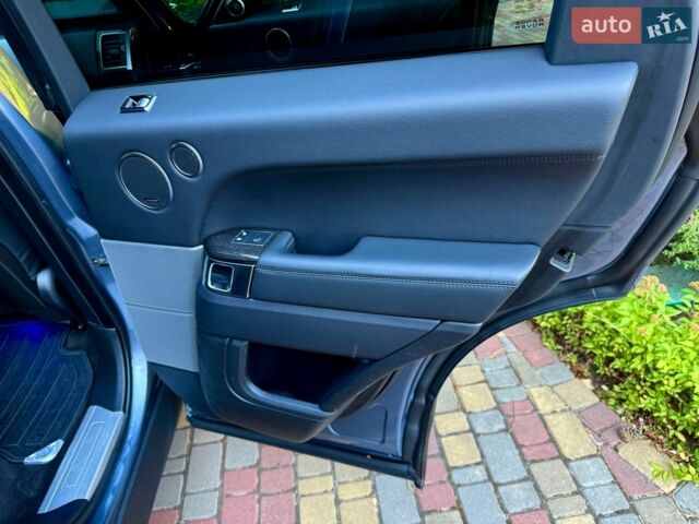 Синій Ленд Ровер Range Rover Sport, об'ємом двигуна 2.99 л та пробігом 85 тис. км за 47000 $, фото 23 на Automoto.ua